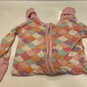 Little Sleepies Mermaid Scales Zippy